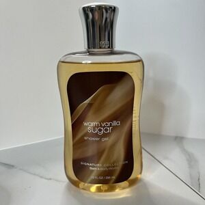 Bath & Body Works Warm Vanilla Sugar Shower Gel 10 oz NEW